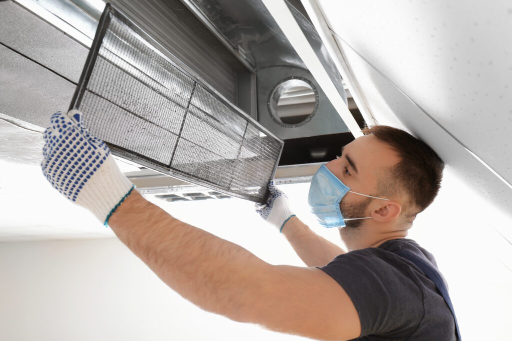 AC duct cleaning